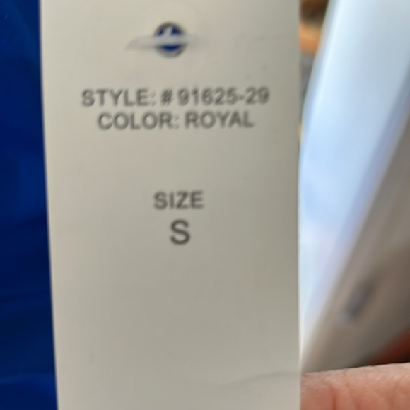 Scoop neck 100%cotton mini dress pullover solid blue ruched sleeves - Picture 12 of 12